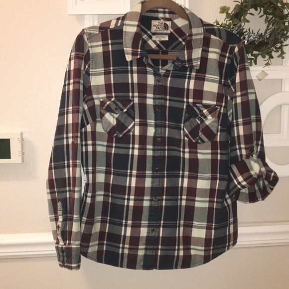 The North Face Tops - The North Face Women’s XL Flannel Shirt